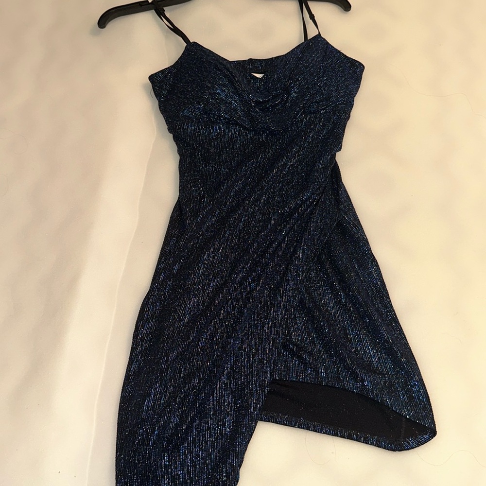 Blue Homecoming dress